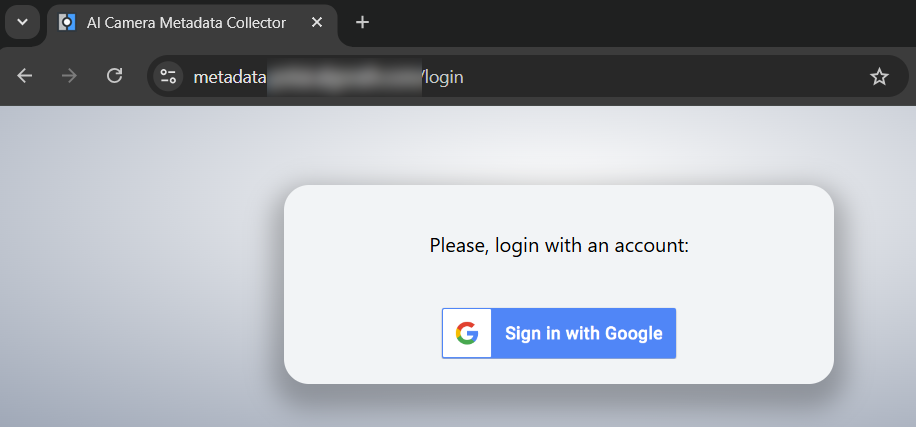 Login mit Google Account notwendig