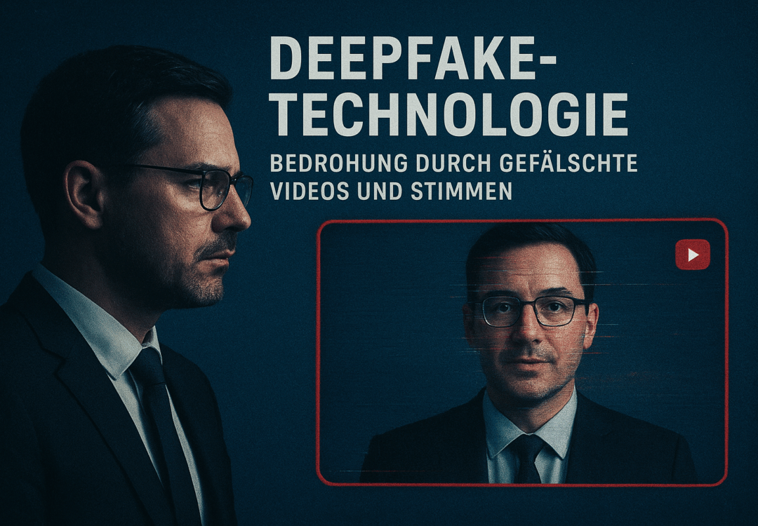 Deepfake-Technologie: Bedrohung durch gefälschte Videos und Stimmen.