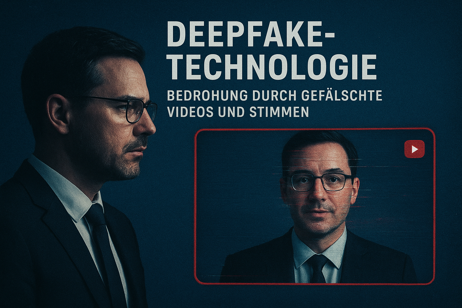 Deepfake-Technologie: Bedrohung durch gefälschte Videos und Stimmen.