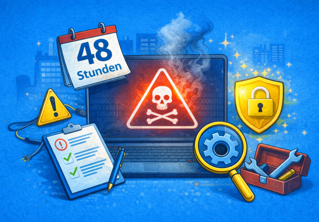 Was tun nach einem Cyberangriff? Ein 48-Stunden-Leitfaden