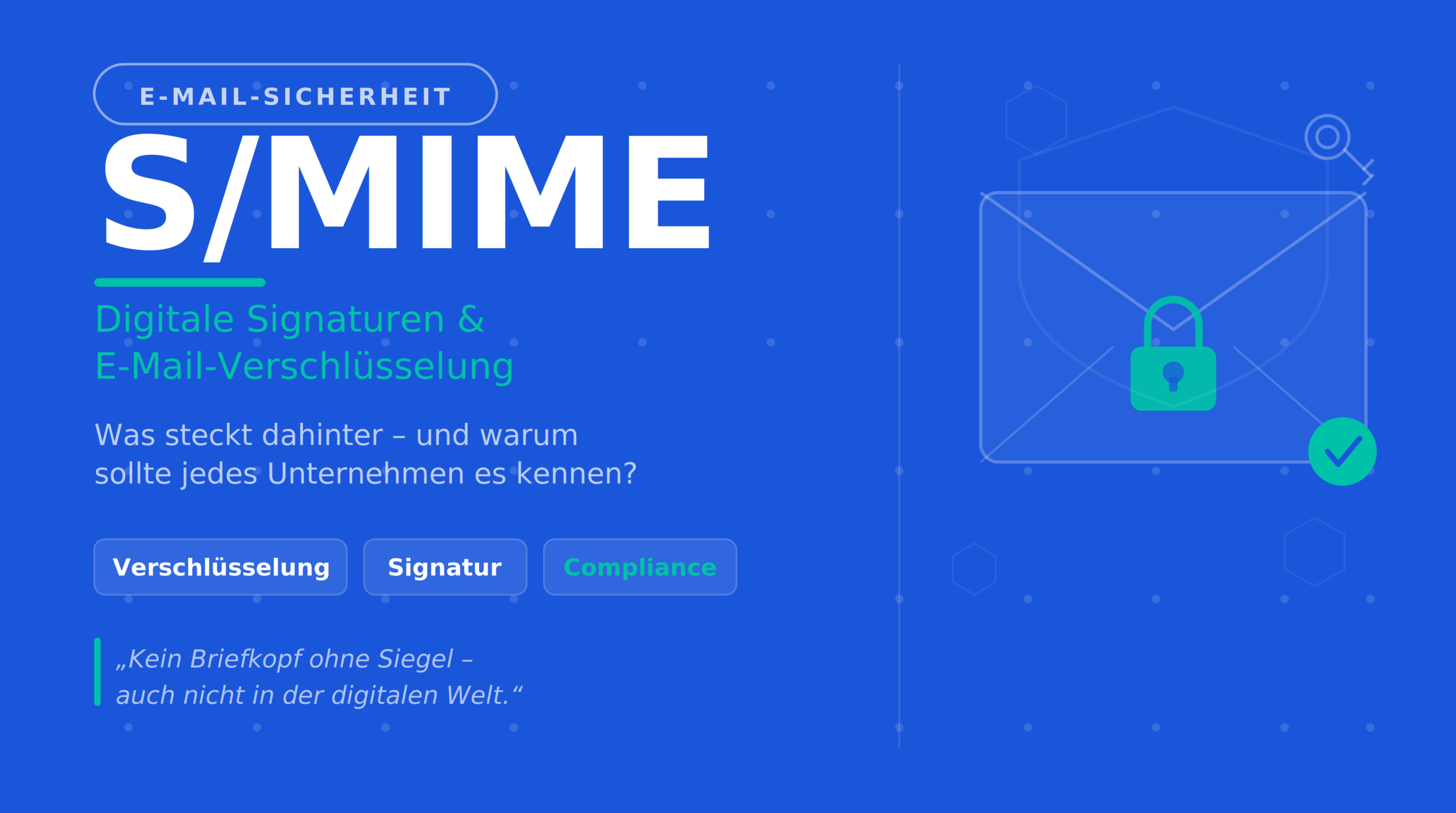 Was ist eigentlich S/MIME?