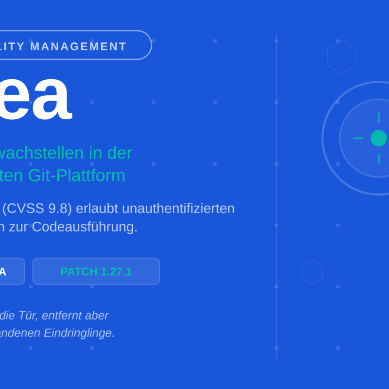 Gittea vulnerability – featured image